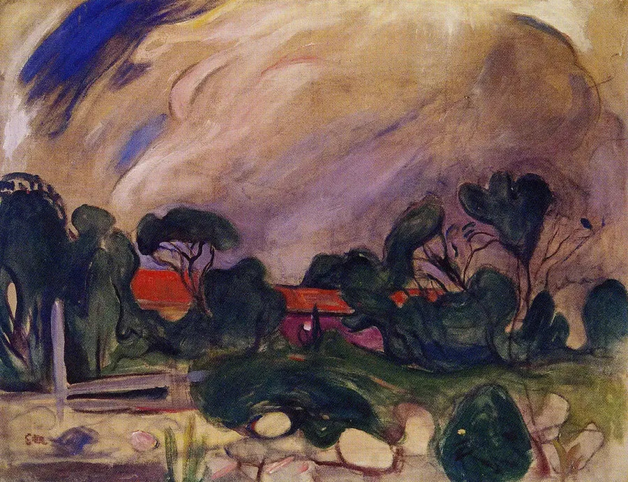 Myrskymaisema - Edvard Munch