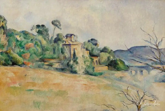 Paysage dans le Midi - Paul Cézanne - Reproductions de tableaux et peintures haut de gamme