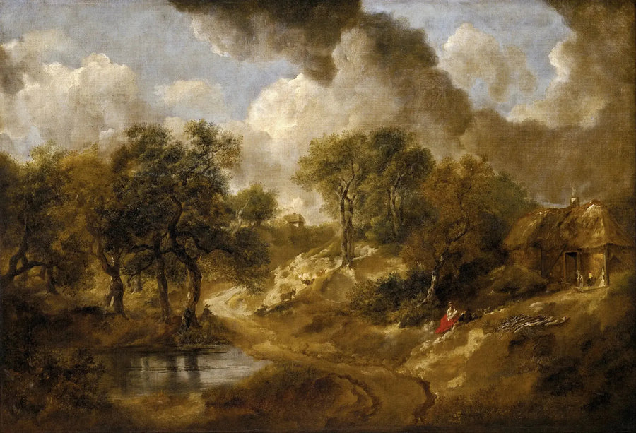 Suffolkin maisemakuva - Thomas Gainsborough