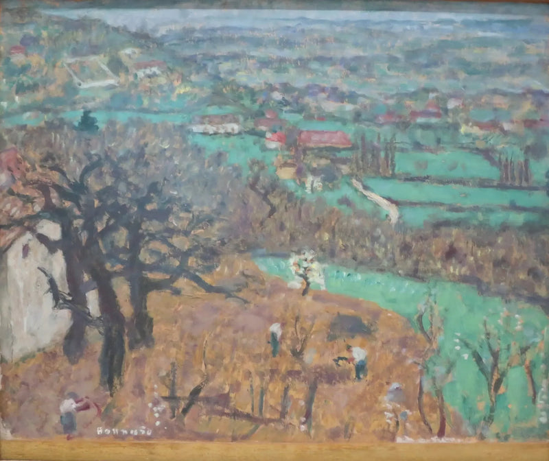 Dauphiné maisema - Pierre Bonnard