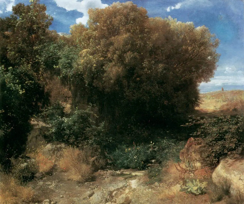 Maalausmaisema - Arnold Böcklin