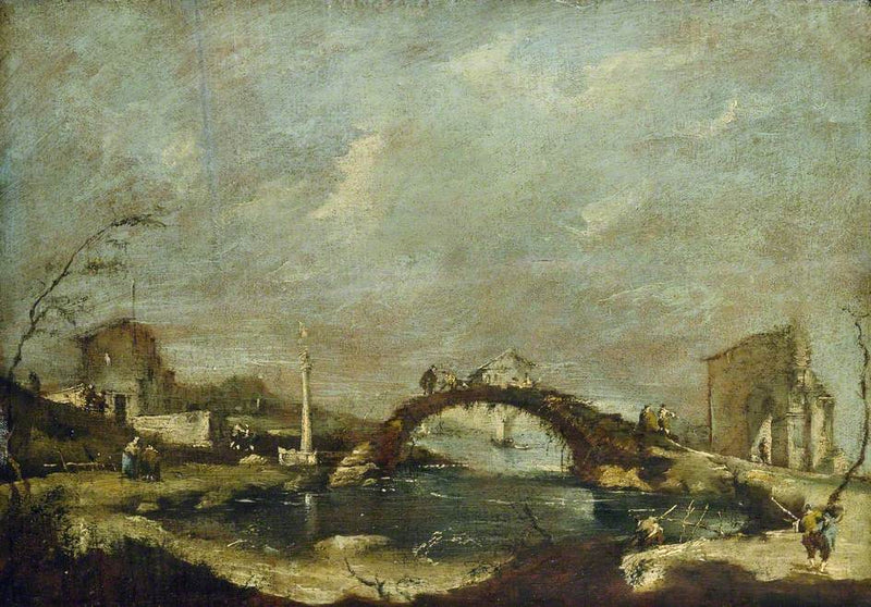 Capriccio maisema - Francesco Guardi