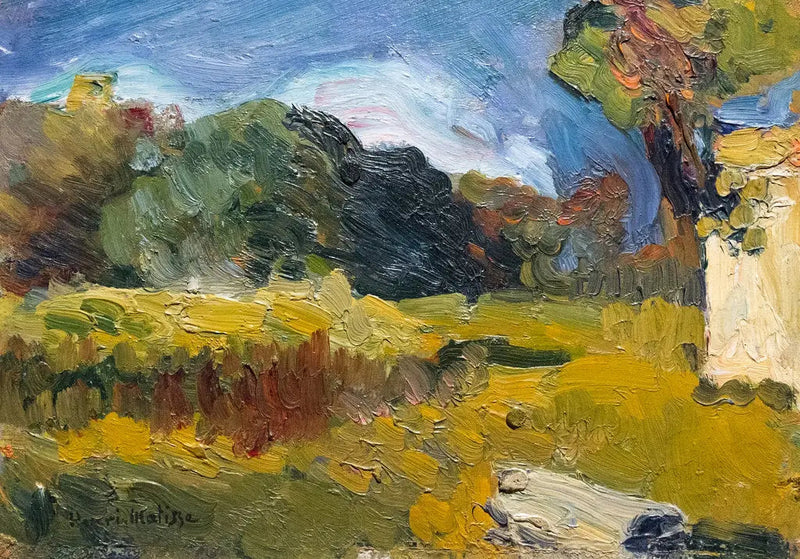 Korsikan maisema - Henri Matisse
