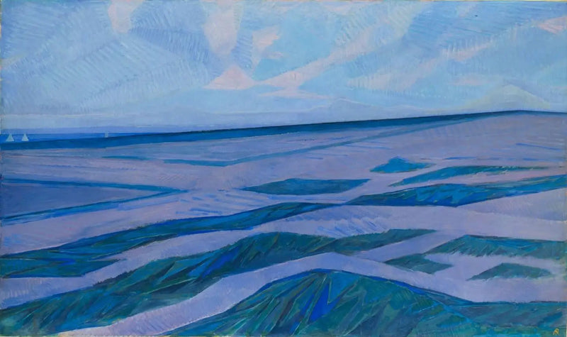 Domburgin dyynimaisema - Piet Mondrian