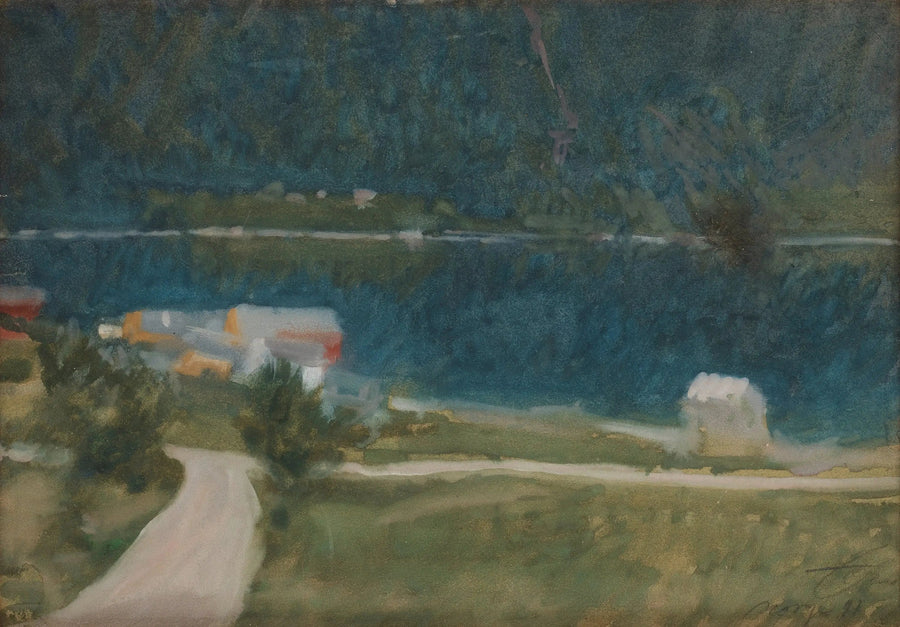 Fjordimaisema - Anders Zorn
