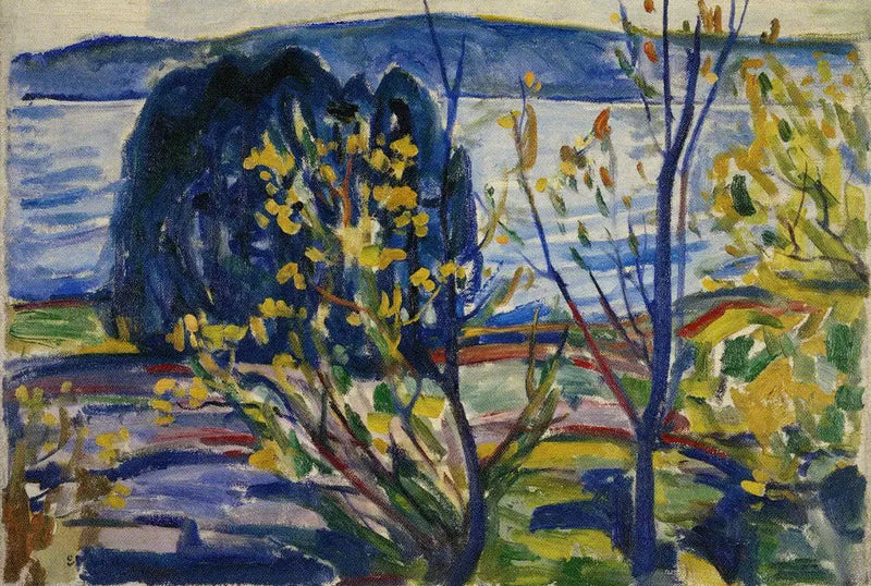 Fiordimaisema - Edvard Munch