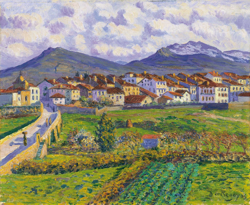 Hernanin maisema - Dari��o de Regoyos
