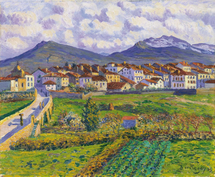 Hernanin maisema - Dari��o de Regoyos