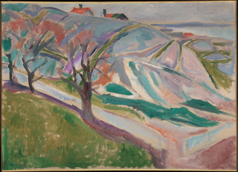 Kragerø maisema - Edvard Munch