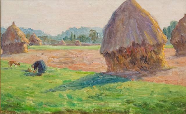 Ranskan saaren maisema - Armand Guillaumin