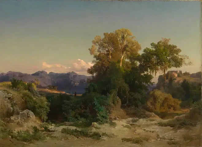 Roomalainen maaseutumaisema - Arnold Böcklin