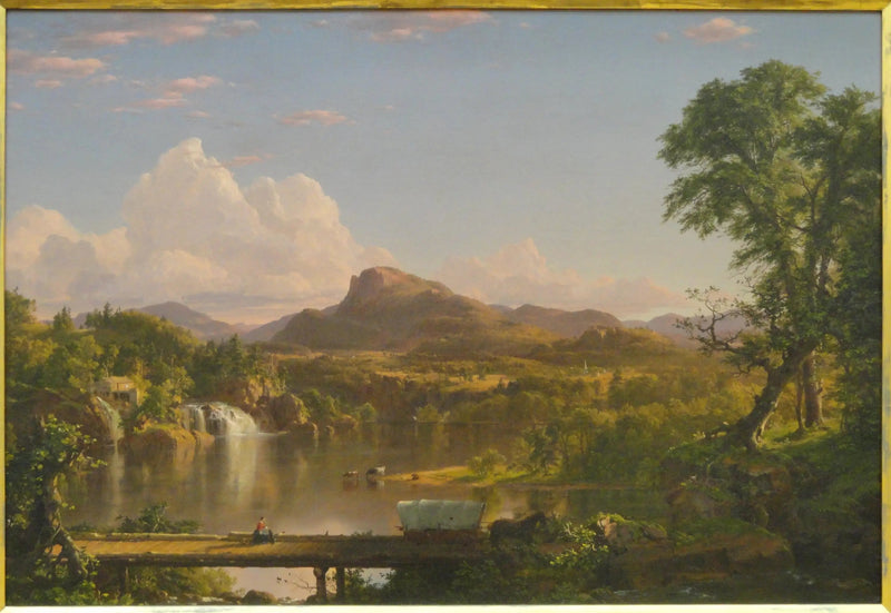 Uuden-Englannin maisema - Frederic Edwin Church