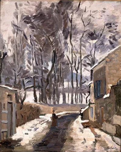 Louveciennesin maisema - Armand Guillaumin
