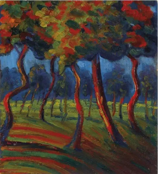 Milanon maisema (Boccioni) - Umberto Boccioni