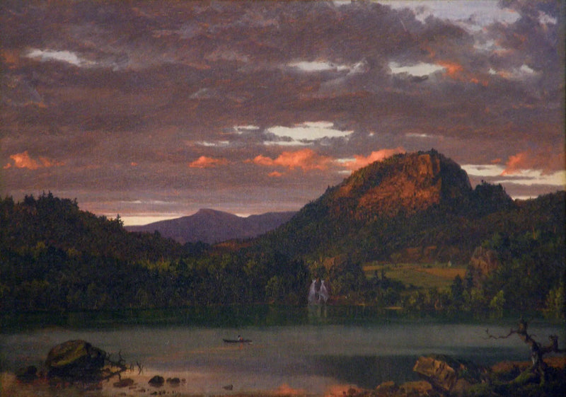 Vuoristomaisema - Frederic Edwin Church