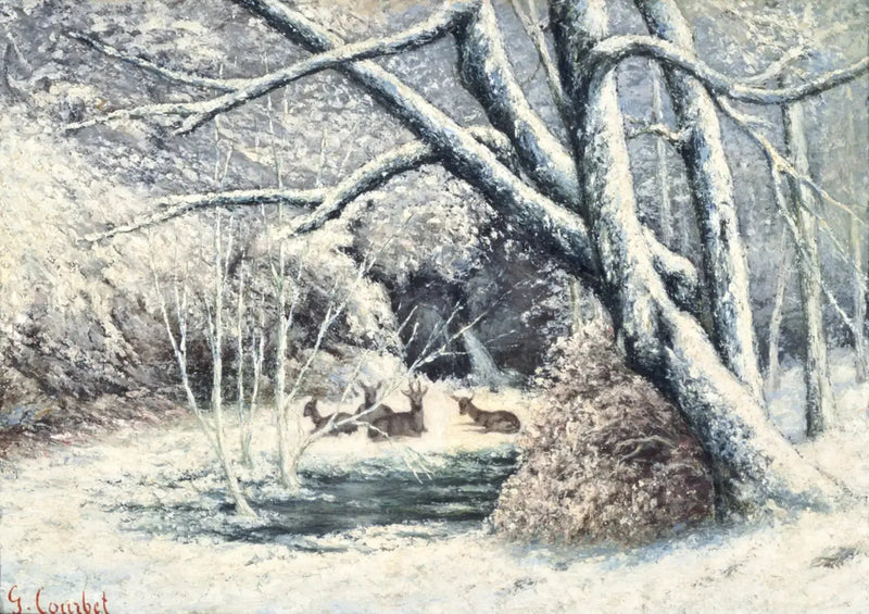 Lumimaisema - Gustave Courbet