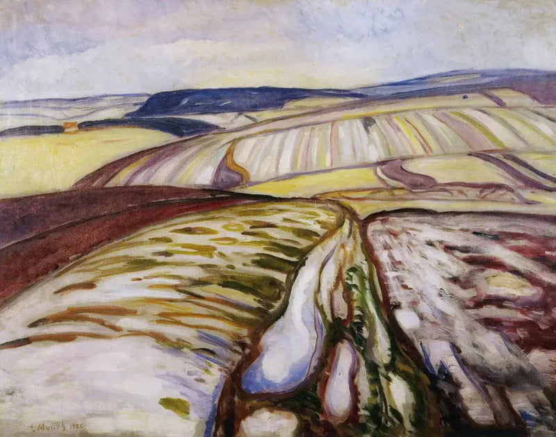Lumimaisema, Thüringen - Edvard Munch
