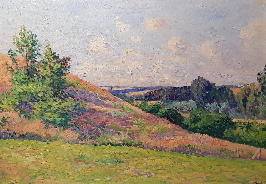 Normandian maisema, Bazincourt - Maximilien Luce