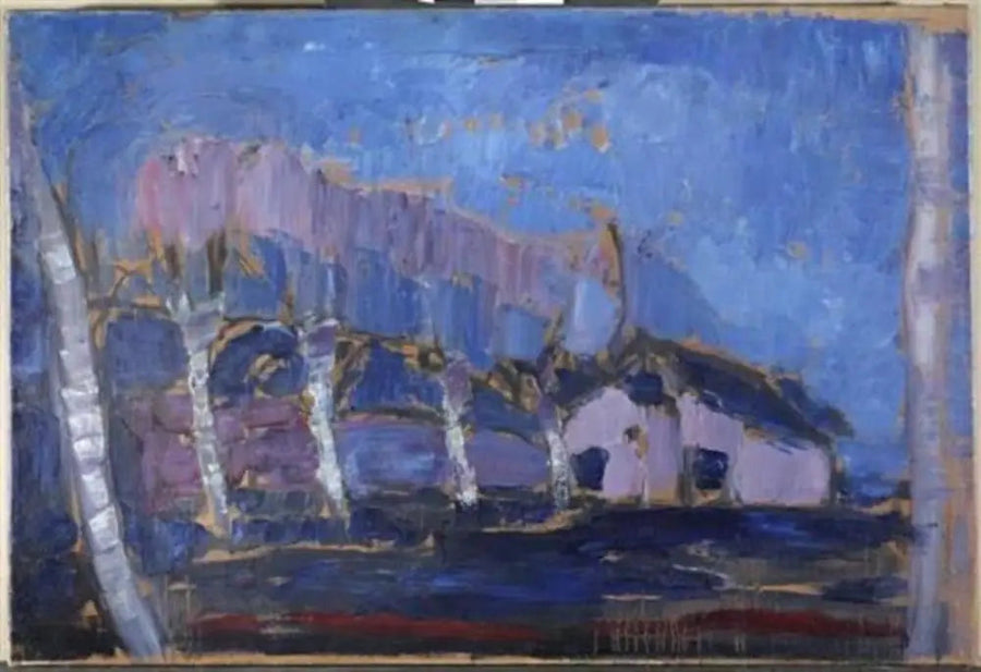 Yömaisema II - Piet Mondrian
