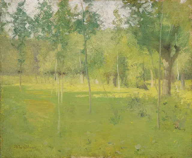 Keväinen maisema - John Henry Twachtman