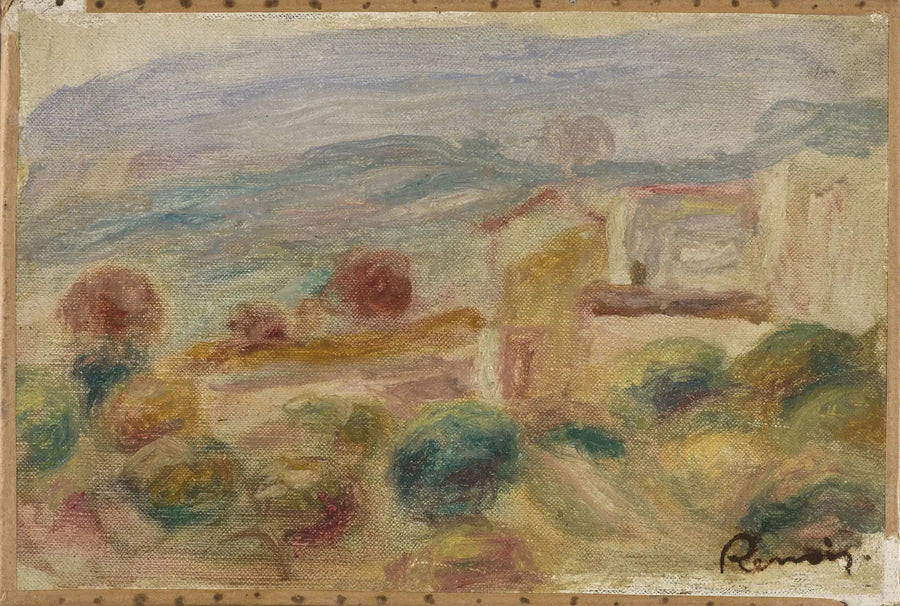 Provencen maisema - Pierre-Auguste Renoir