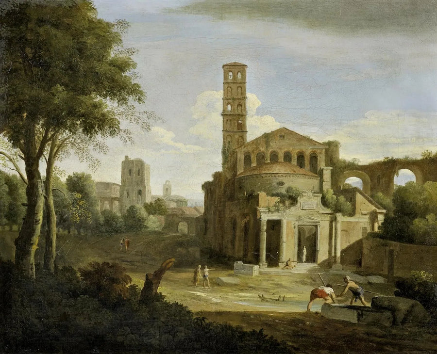 Italian raunio maisema - Sebastiano Ricci