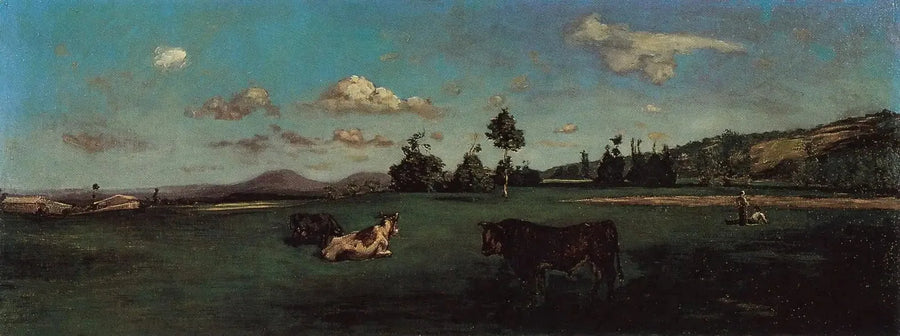 Saint-Sauveur maisema - Frédéric Bazille