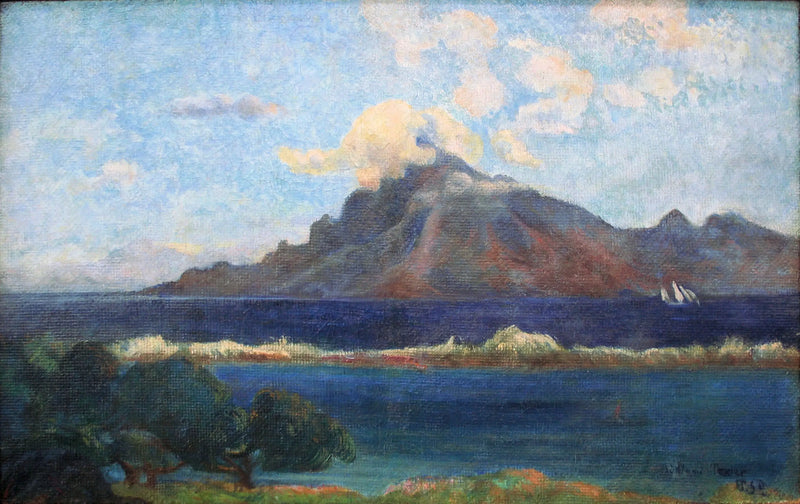Te Vaa - Paul Gauguin maisema