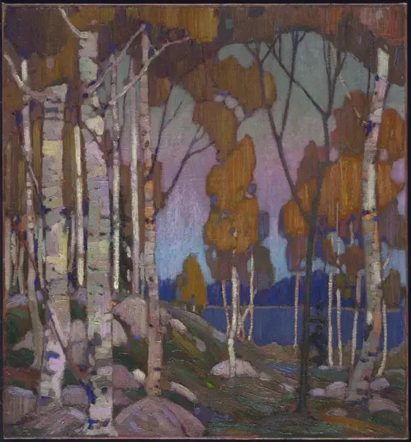 Maisemamaalaus: koivut - Tom Thomson