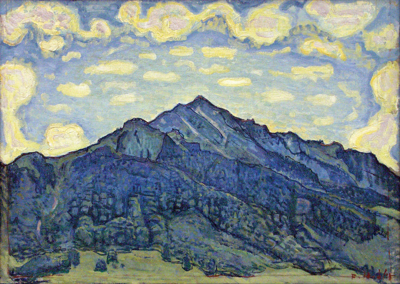 Sveitsin Alppimaisema - Ferdinand Hodler
