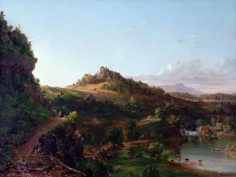 Catskillin maisema - Thomas Cole