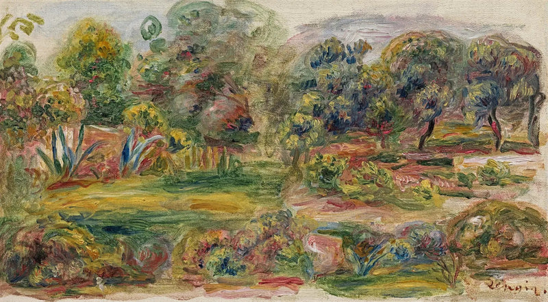 Etelän maisema - Pierre-Auguste Renoir