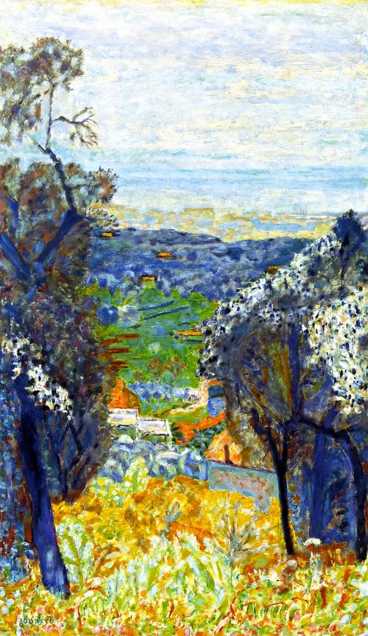Etelän maisema - Pierre Bonnard