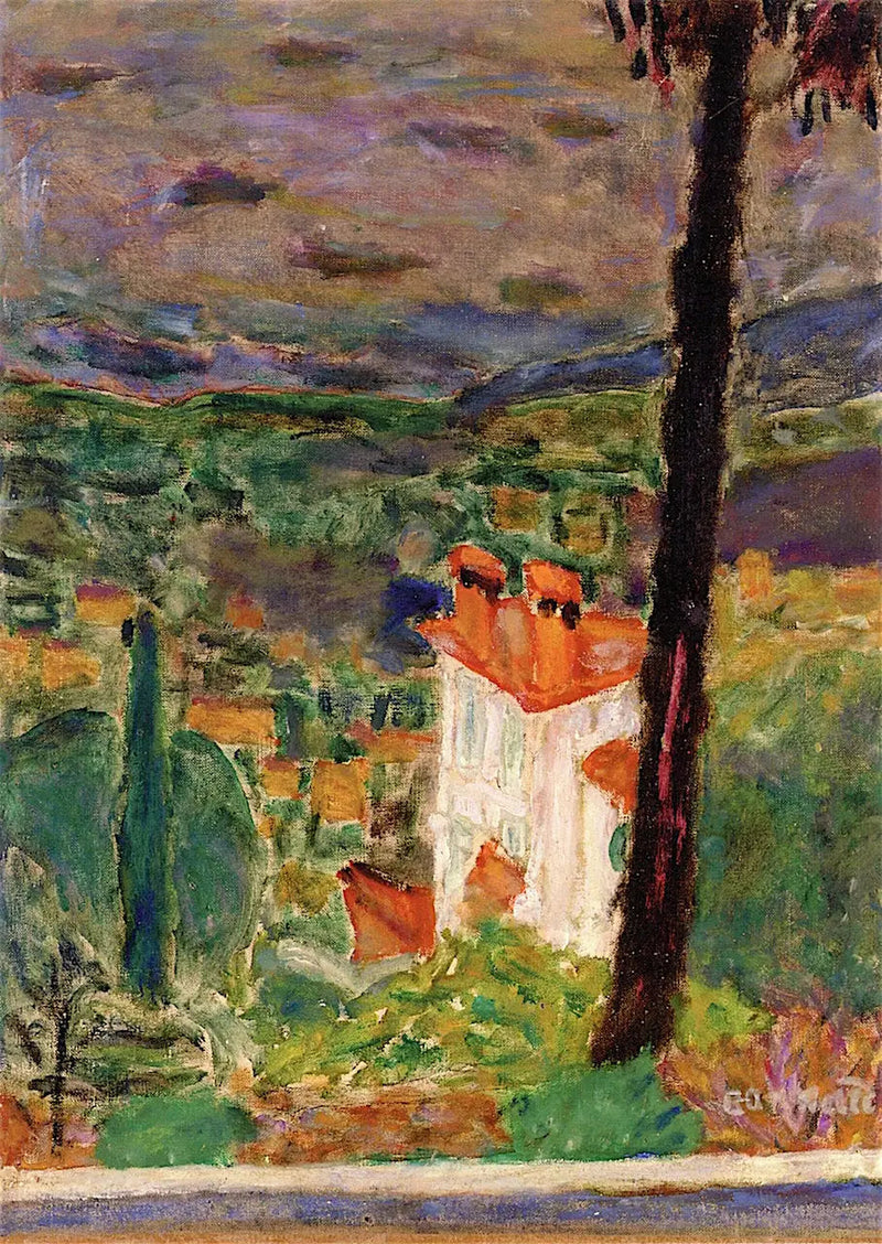 Etelän maisema - Pierre Bonnard