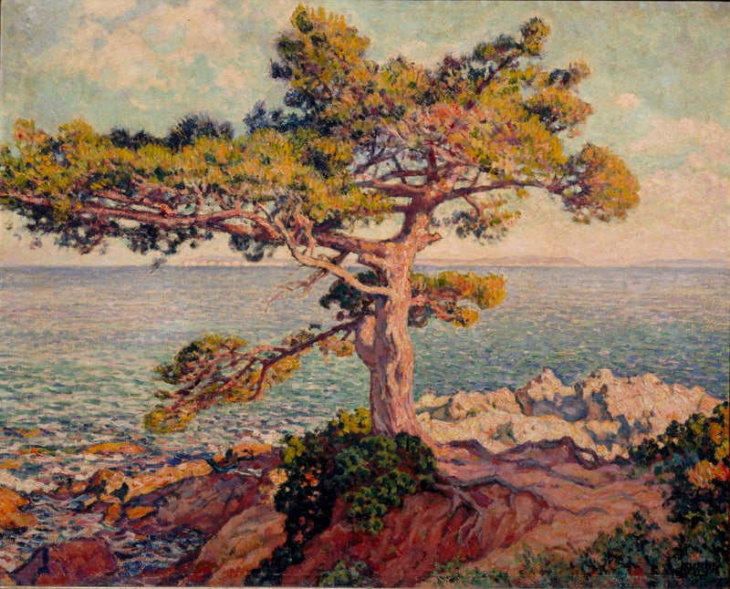 Etelän maisema - Théodore van Rysselberghe