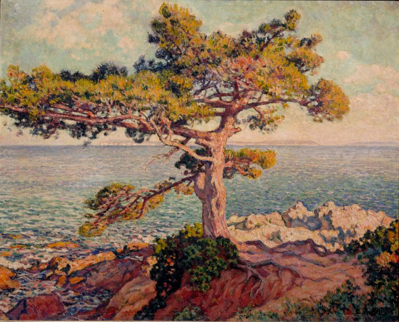 Etelän maisema - Théodore van Rysselberghe