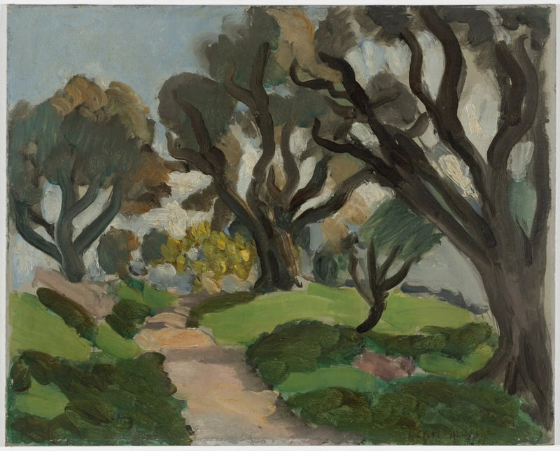 Etelä-Ranskan maisema - Henri Matisse