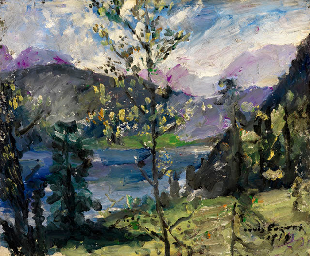Walchenseen maisema - Lovis Corinth