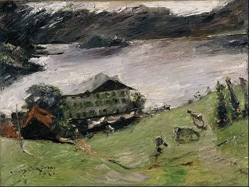 Walchenseen maisema - Lovis Corinth