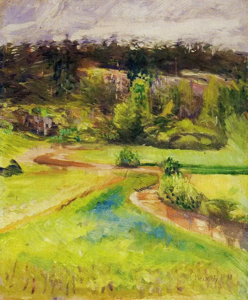 Maisema - Edvard Munch