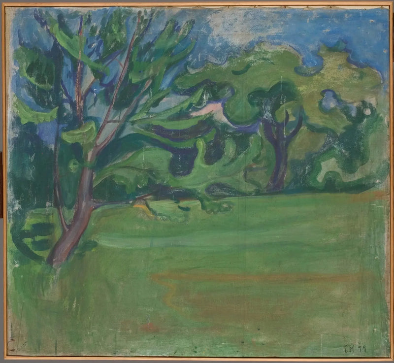Maisema - Edvard Munch
