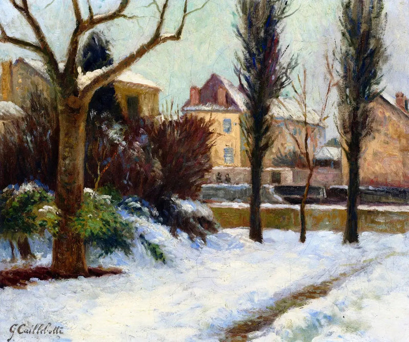 Luminen maisema - Gustave Caillebotte