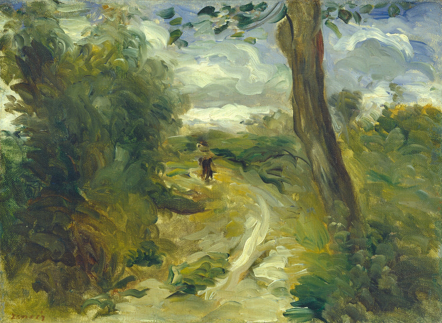 Maisema myrskyjen keskellä - Pierre-Auguste Renoir