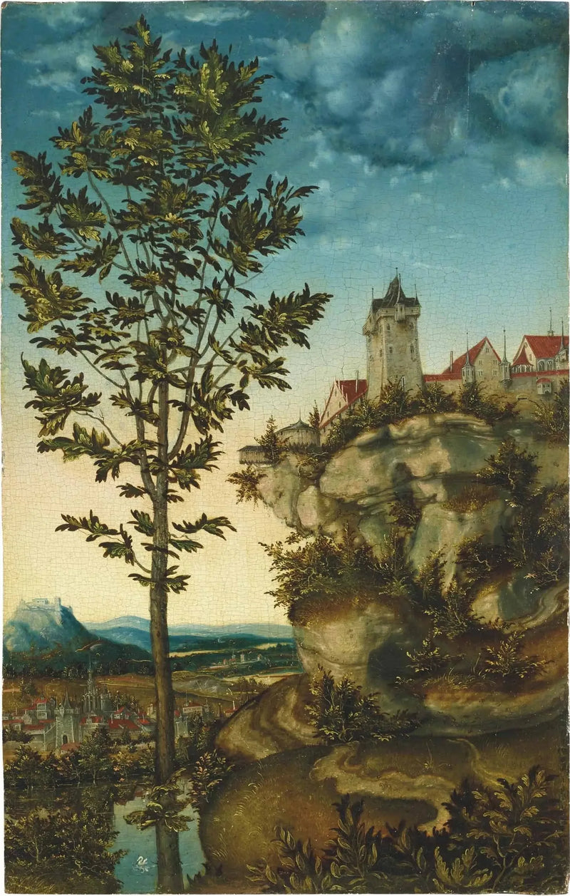 Maisema (fragmentti) - Lucas Cranach vanhempi
