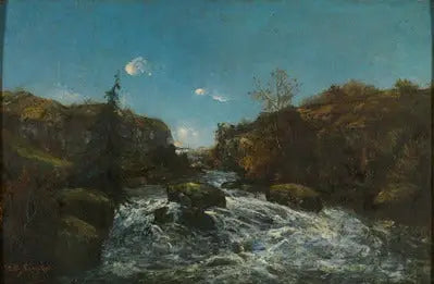 Maisema - Gustave Courbet