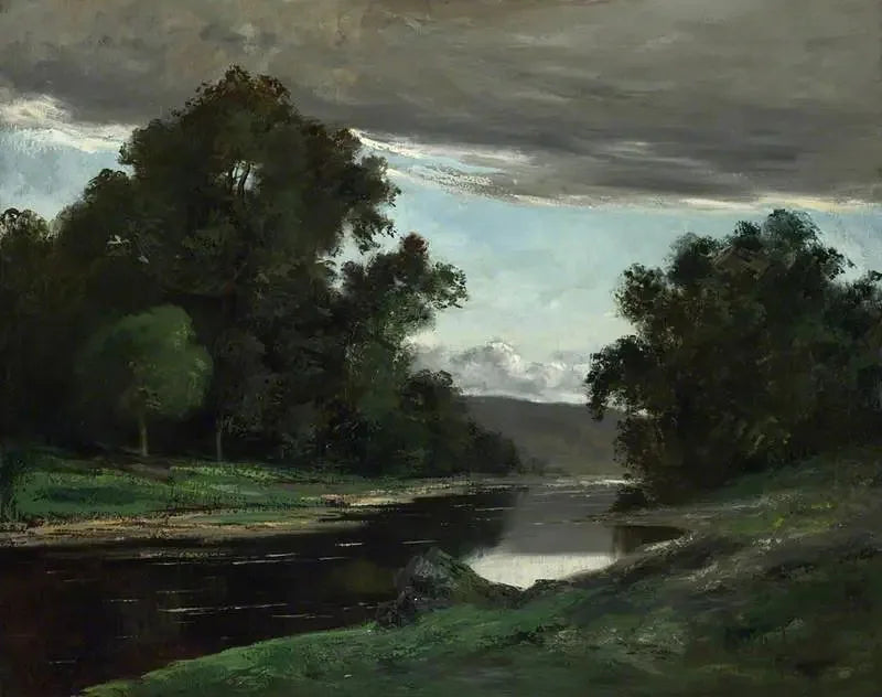 Maisema - Gustave Courbet