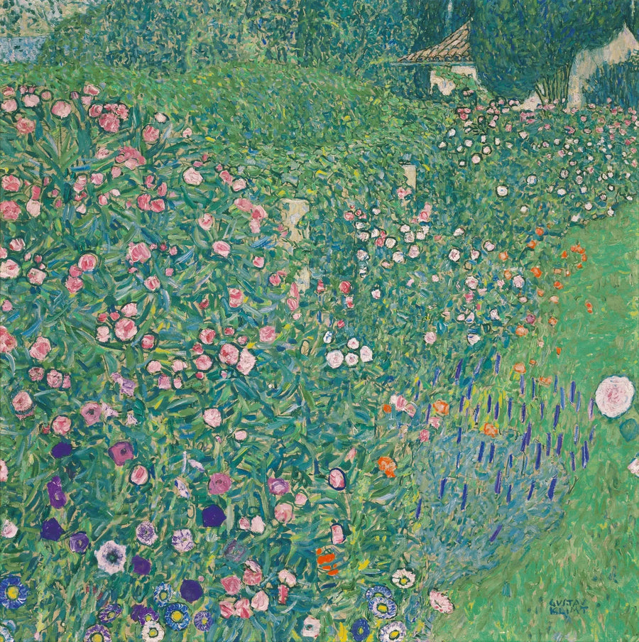 Italialainen puutarhamaisema - Gustav Klimt
