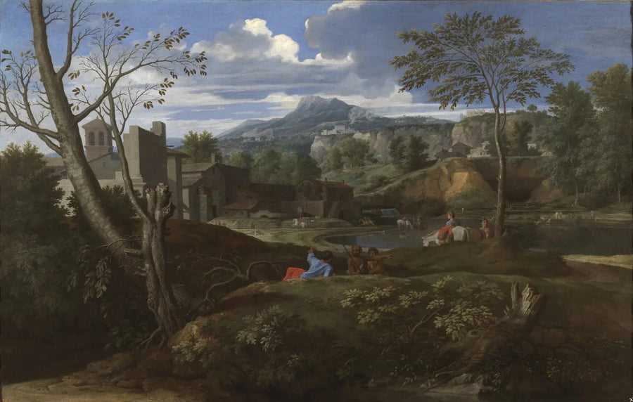 Ihanteellinen maisema - Nicolas Poussin