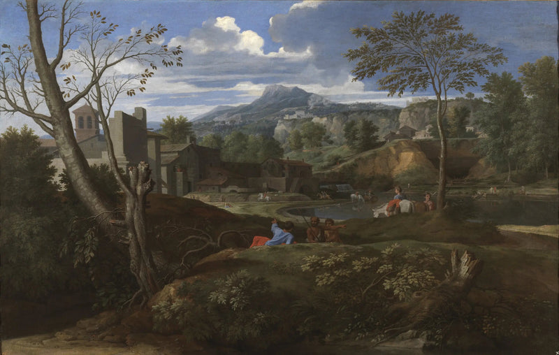 Ihanteellinen maisema - Nicolas Poussin