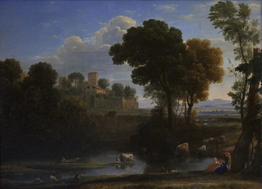 Italianainen maisema - Claude Lorrain